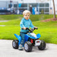 AIYAPLAY Honda Licensed Kids Electric Quad Bike 6V ATV Ride On for 1.5-3 Years in Blue