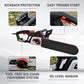 1600W Electric Chainsaw with Double Brake, Tool-Free Chain Tensioning, 40cm Guide Bar & Chain Power Saw to Cut Wood | DURHAND