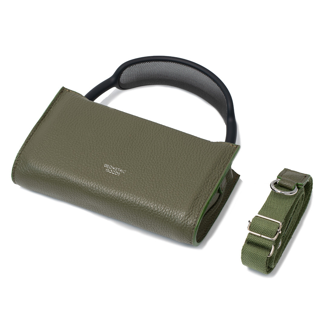 Leather Case for AirPods Max - The Minimalist 3.0 (Olive Green)