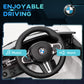 12V BMW M4 Licensed Kids Car with Easy Transport, Remote Control, Suspension, Music, Horn, LED Lights in White by AIYAPLAY