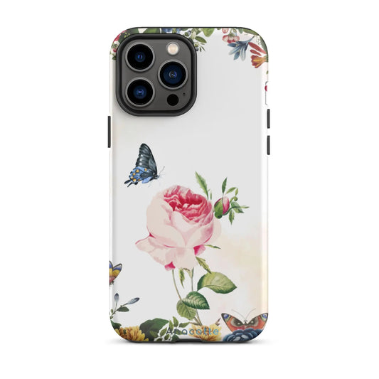 Anacotte Stunning Flower and Butterfly iPhone case