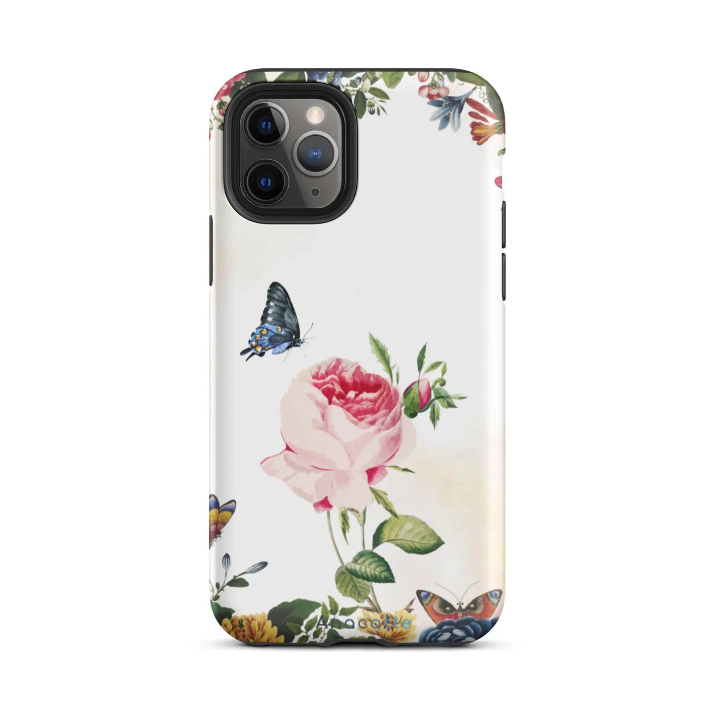 Anacotte Stunning Flower and Butterfly iPhone case