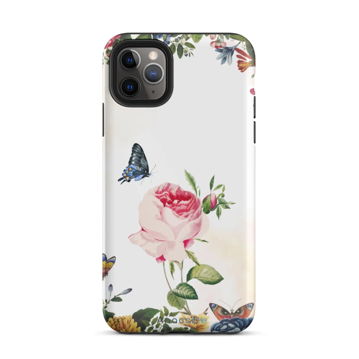 Anacotte Stunning Flower and Butterfly iPhone case