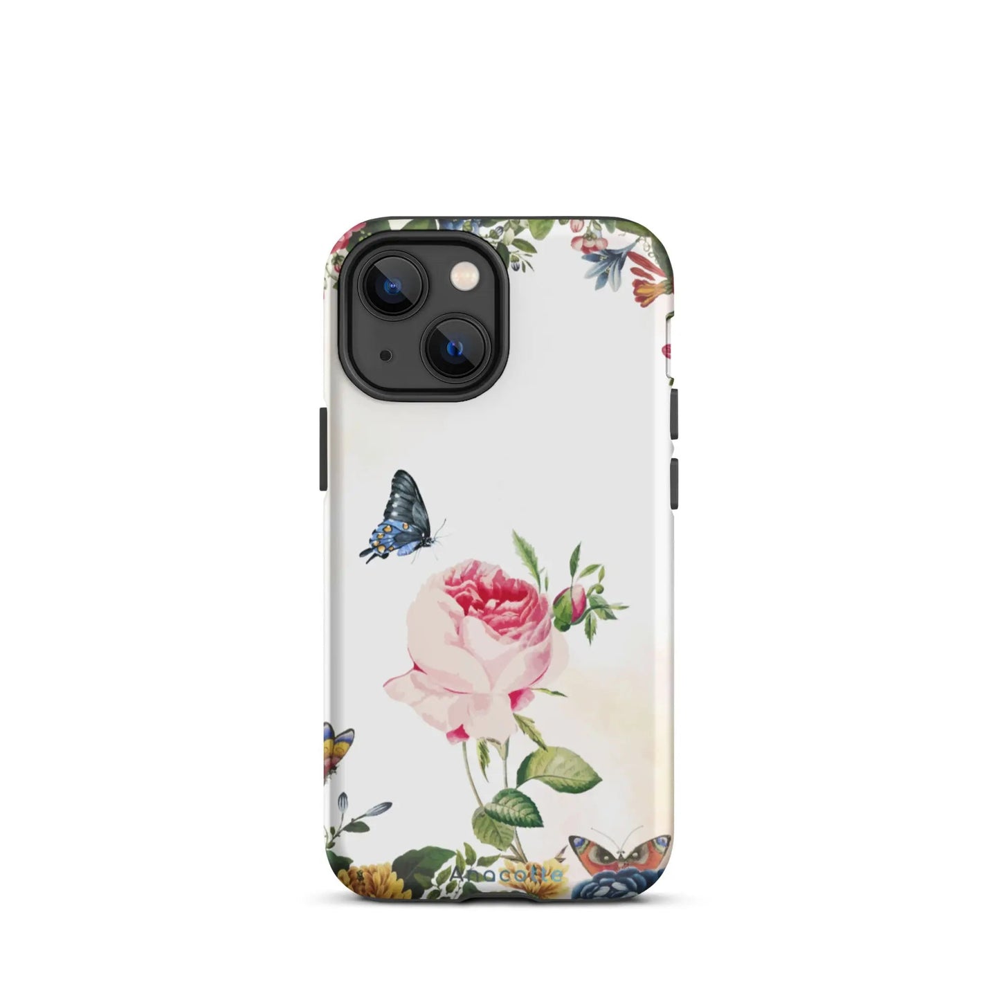 Anacotte Stunning Flower and Butterfly iPhone case