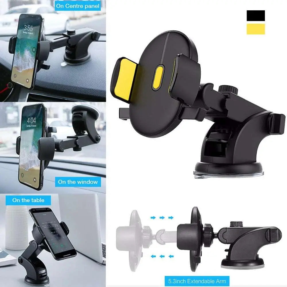 Ultimate 360-Degree Adjustable Car Phone Mount