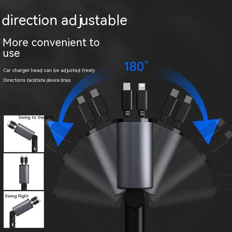 Ultra-Fast Car Charger: Power Up Your Devices on the Go!