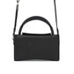 Leather Case with Adjustable Fabric Strap for AirPods Max (Black)