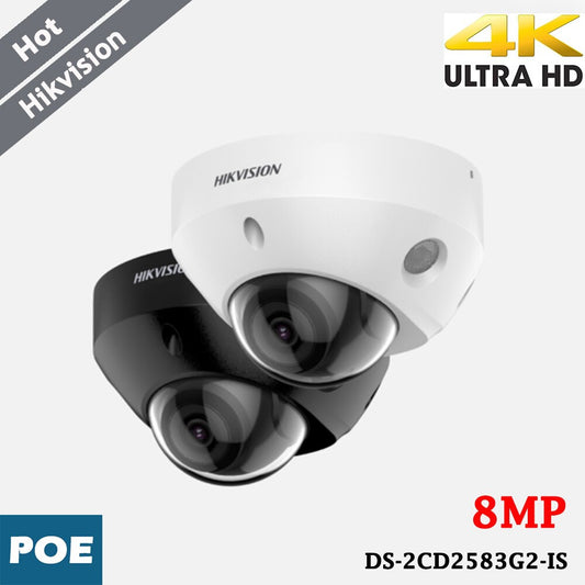 Hikvision 8MP Mini Dome IP Camera DS-2CD2583G2-IS H.265+ Audio Alarm