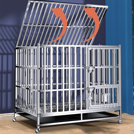 Heavy Duty Stainless Steel Dog Kennel Crate