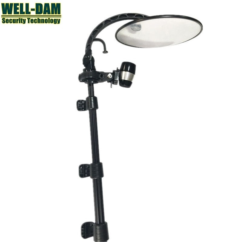 WD-MI led lighted telescopic mirror under vehicle inspection