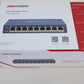 Hikvision Smart 8 Ports POE Switch Fast Ethernet 48VDC RJ45 10/100 Mbps