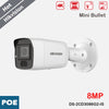 Hikvision 8MP Mini IP Camera 4K AcuSense Excellent Low-light Performance H.265+
