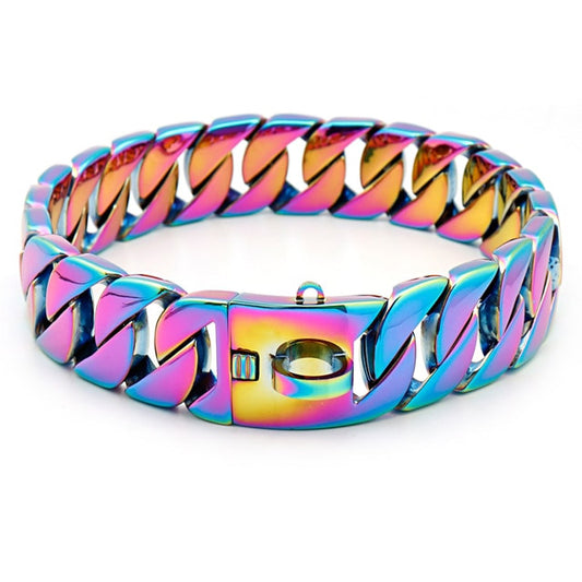 32MM Strong Metal Dog Chain Collars