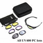 Desert 4 Lenses Tactical Glasses