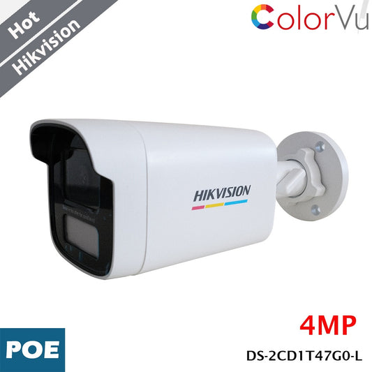 Hikvision DS-2CD1T47G0-L 4MP Colorful Survillance Camera White Light IR 50m