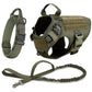 Military Dog Harness And Leash Kits