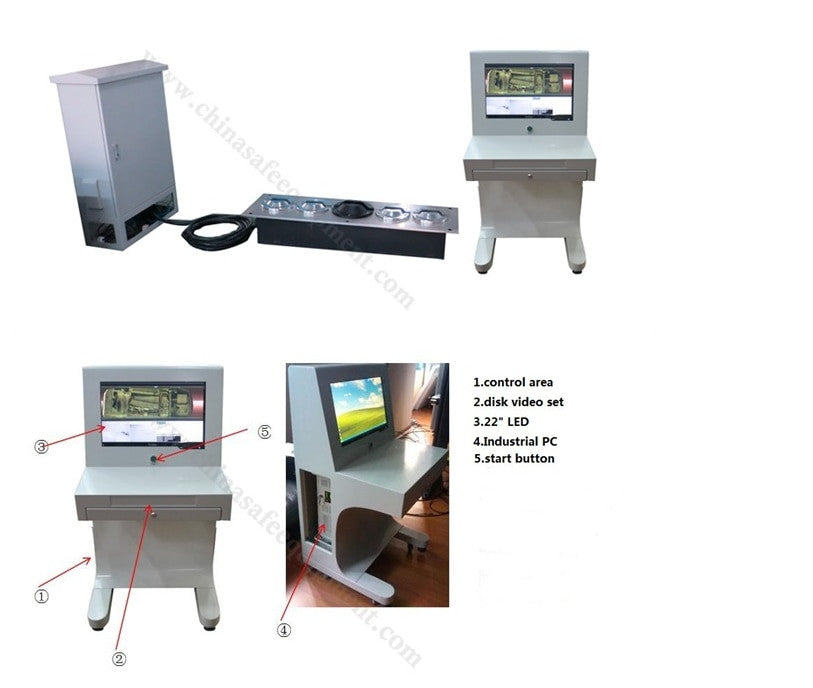 Undercarriage Vehicle Surveillance System (UVSS) Vehicle Scanning System