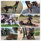 Metal Buckle Tactical Dog Harness & Lead