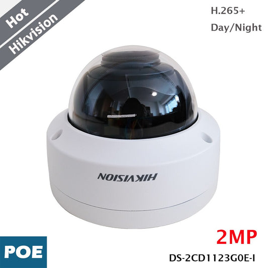 Hikvision 2MP Security Camera Waterproof IP67 Poe IP Camera DS-2CD1123G0E-I