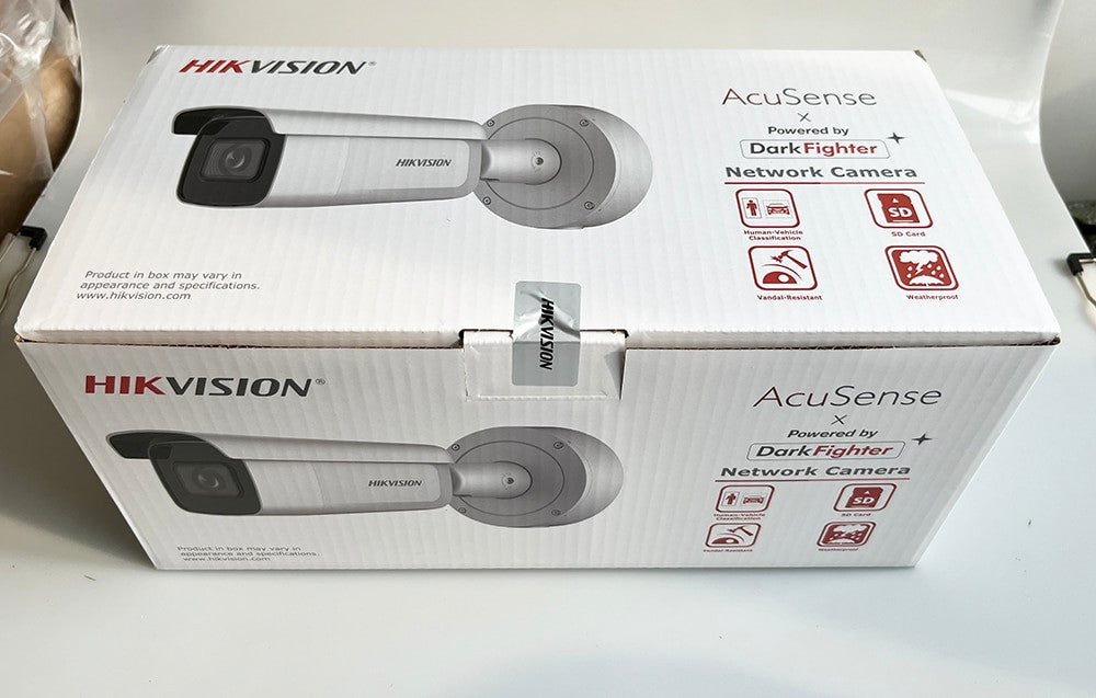 Hikvision IP Camera 4MP AcuSense Motorized Varifocal Lens 2.8-12 mm DarkFighter