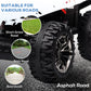HOMCOM 12V Quad Bike ATV with LED Lights, Music, Backrest, Forward, Backward in Red