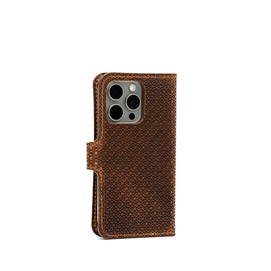iPhone 16 Series Leather Folio Case Wallet with MagSafe - Classic 4.0