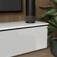 160cm High Gloss Floating TV Unit Stand for TVs up to 70", Wall Mounted TV Cabinet with Storage Cupboards in White by HOMCOM