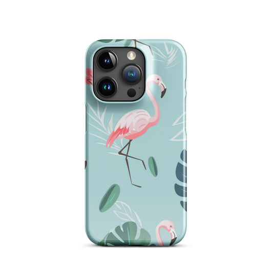Tropical Flamingo Phone case for iPhone