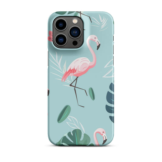 Tropical Flamingo Phone case for iPhone